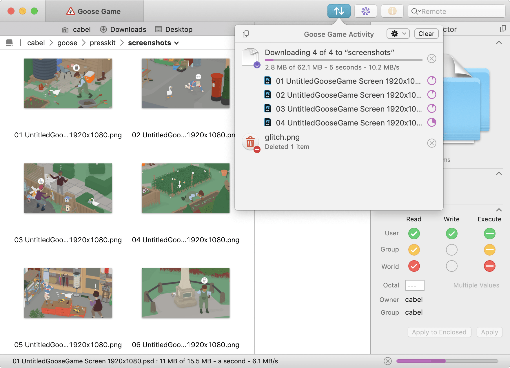 Transmit for mac 5.7.5上传下载工具 Transmit for mac 5.7.5上传下载工具